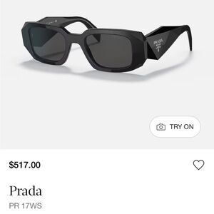 Prada PR 17WS Unisex Sunglasses